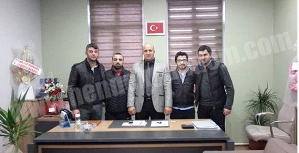 GÜREŞÇİLER KAVAKÇI’YI ZİYARET ETTİ