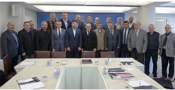 HAK İŞ KONFEDERASYONU ŞUBE BAŞKANLARI MUSİAD’A ZİYARET