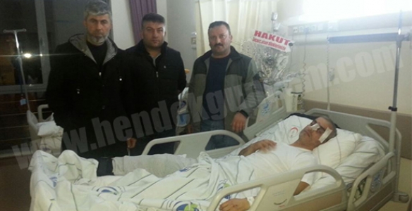 HAKUT YÖNETİM KURULU ÜYESİNE GEÇMİŞ OLSUN ZİYARETİ 