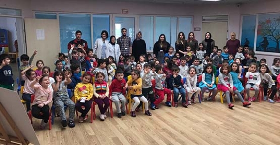HAKUT’TAN ANAOKULU ÖĞRENCİLERİNE DEPREM EĞİTİMİ