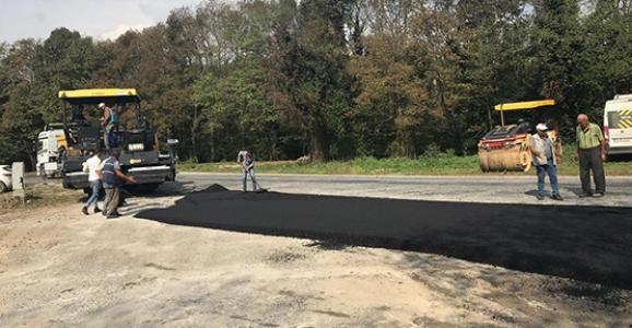 Harmantepe Asfaltlanıyor