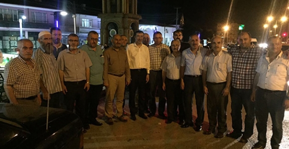 HASAN ALİ ÇELİKTEN HENDEK’E ZİYARET