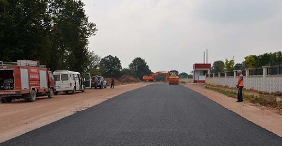 HASTANE YOLU ASFALTLANDI