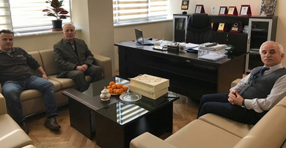  HASTANE YÖNETİMİNE TEŞEKKÜR ZİYARETİ