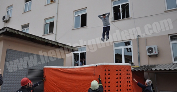HASTANEDE YAPILAN TATBİKAT GERÇEĞİ ARATMADI