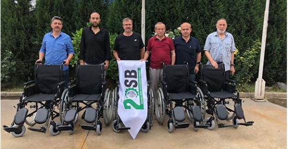 Hendek 2.OSB Müteşebbisler Derneğinden Tekerlekli Sandalye