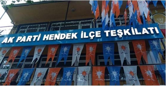 Ak Parti Hendek İlçe Teşkilatından Teşekkür