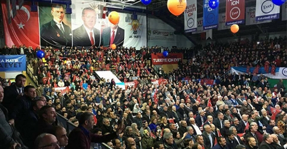 HENDEK AK PARTİ TEŞKİLATI TAM KADRO KATILDI