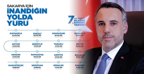 Hendek Ak Parti’de Kongre 19 Eylül’de