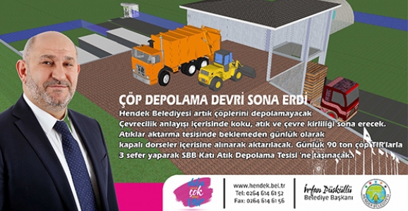 HENDEK BELEDİYESİ KATI ATIK AKTARMA TESİSİ