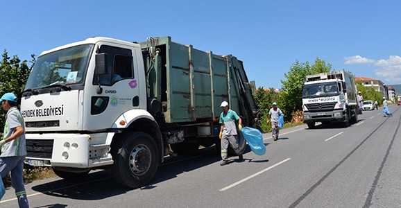 Hendek Belediyesinden Bayram Mesaisi