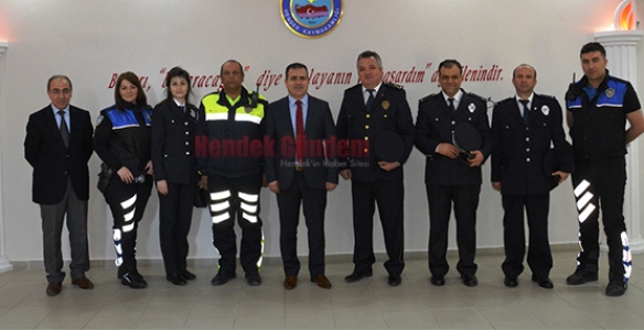 HENDEK EMNİYETİ POLİS HAFTASINDA PROTOKOLÜ ZİYARET ETTİ