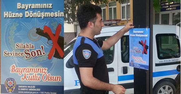 HENDEK EMNİYETİNDEN "SİLAHLI SEVİNCE SON" KAMPANYASI