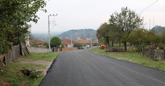 Hendek Hacıkışla Sıcak Asfaltla Buluştu