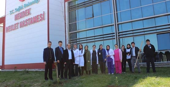 HENDEK HASTANESİ AĞAÇLANDIRILDI