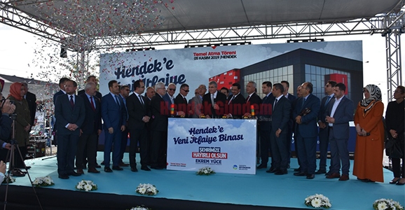 Hendek İtfaiye Hizmet Binasının Temeli Atıldı