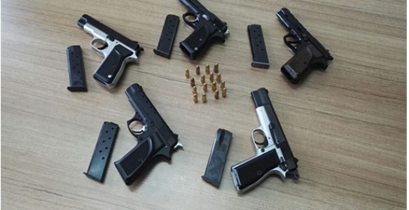 HENDEK JANDARMA KAÇAK SİLAHÇILARA DUR DEDİ