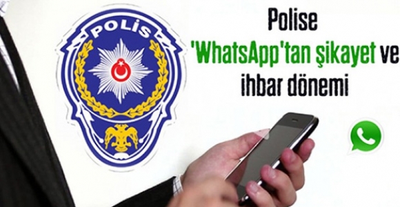 HENDEK POLİSİNDEN WHATSAPP İHBAR HATTI