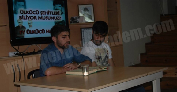 HENDEK ÜLKÜ OCAKLARI ŞEHİTLERİ ANDI