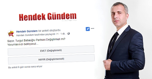 Hendek'in Gündem Anketi