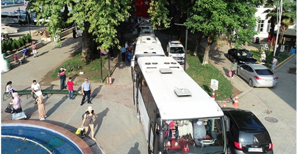 Hendekli 10 Bin Kadın Denizle Buluştu