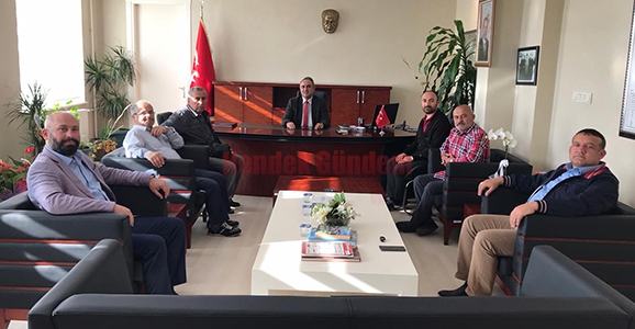 Hendekli Gazeteciler Ziyaretlerini Sürdürüyor