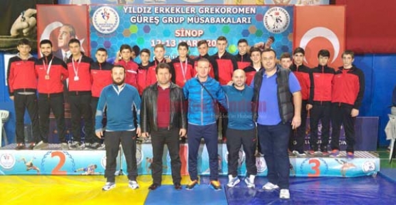 HENDEK’Lİ GÜREŞÇİLER SİNOP’U SALLADI