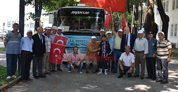 Hendekli Güreşseverler Edirne Yolunda