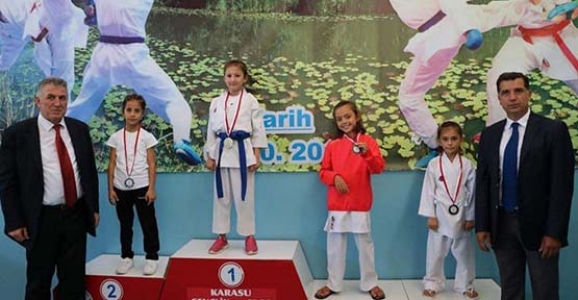 Hendekli karateciler Karasu’ya Damgasını Vurdu