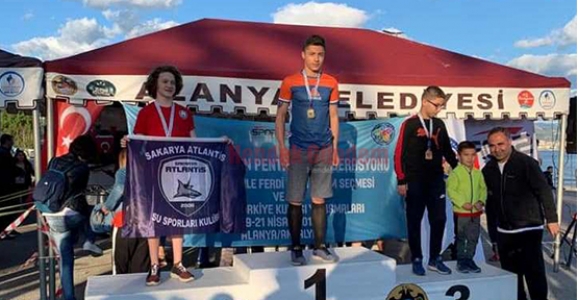 Hendek’li Mert Birinci Oldu