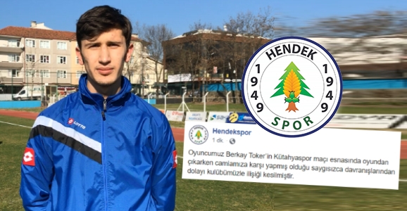 Hendekspor Berkay'ı Gönderdi