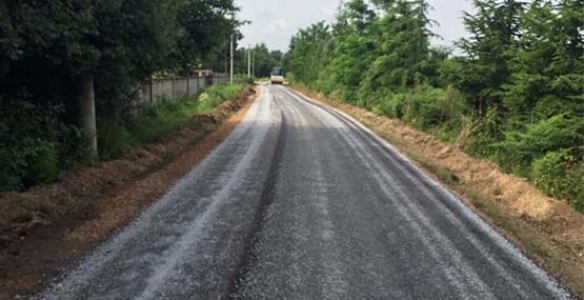 HENDEK’TE ASFALT TAM GAZ