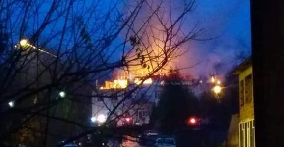 Kuran Kursunda Yangın Paniği