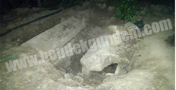 HENDEK’TE ESKİ ROMA DÖNEMİNE AİT LAHİT MEZAR BULUNDU