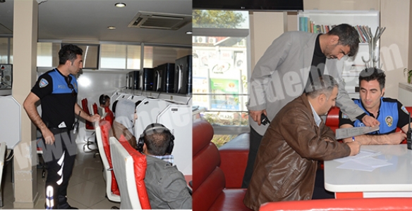 HENDEK’TE İNTERNET KAFELER DENETLENDİ