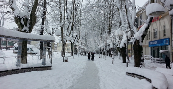 HENDEK’TE KAR HAYATI OLUMSUZ ETKİLİYOR