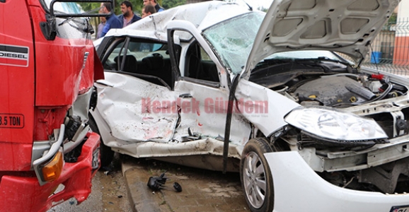 HENDEK’TE KAZA 1’İ AĞIR 5 YARALI