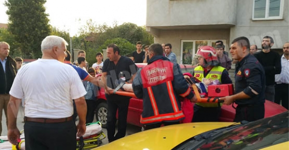 HENDEK’TE KAZA DÖRT  YARALI