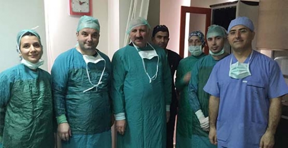 HENDEK’TE MİDEYE “PEG”  UYGULAMASI BAŞLADI