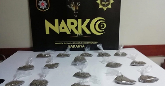 Hendek’te Uyuşturucu Operasyonu