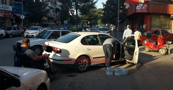 HENDEK'TE YAYALARA YER YOK