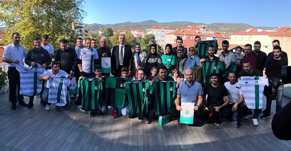 Hendek’te Yeşil Siyah Tören