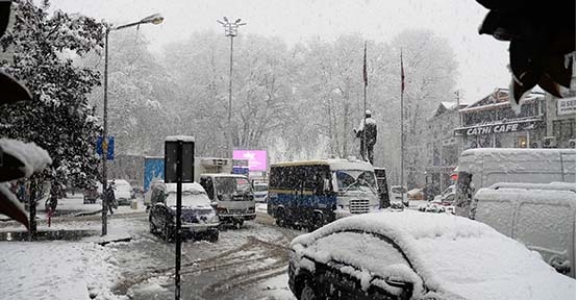 HENDEK’TE YOĞUN KAR YAĞIŞI