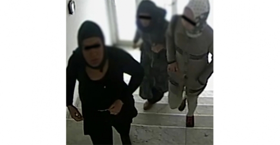 HIRSIZLIK YAPMAK İÇİN  KEŞİF YAPARKEN YAKALANDILAR