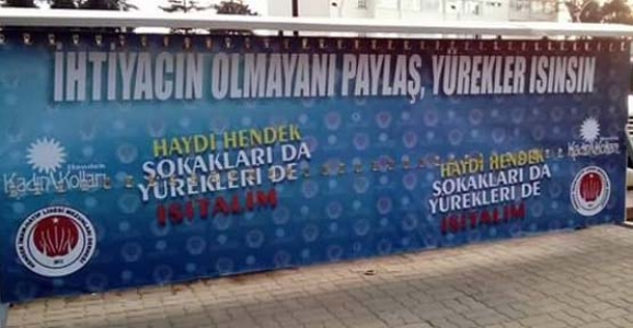  İHTİYACIN OLMAYANI PAYLAŞ YÜREKLER ISINSIN