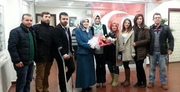 İL KADIN KOLLARIN’DAN HAYIRLI OLSUN ZİYARETİ