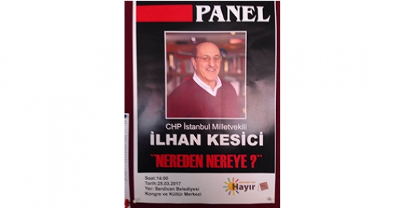 İLHAN KESİCİ PANELİNE DAVET