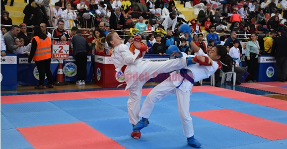 İller Arası Karate Ligi Hendek’te Yapıldı