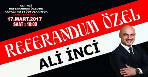 İNCİ AKYAZI FM’DE