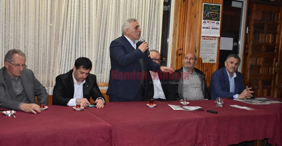 İNCİ, CUMHURBAŞKANLIĞI SİSTEMİNİ DİKMEN’DE ANLATTI